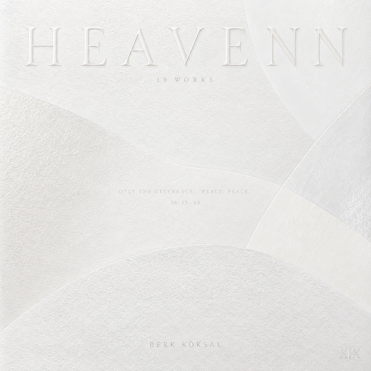 HEAVENN album cover by Berk KÖKSAL